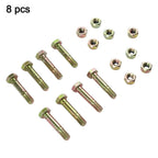 Set of 8 Shear Bolt Pin Kit for Efficient Equipment Maintenance