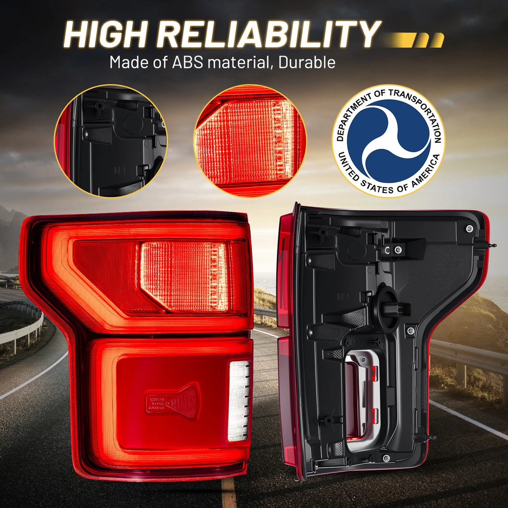 LED Left Driver Tail Light for Ford F150 (2018-2020)