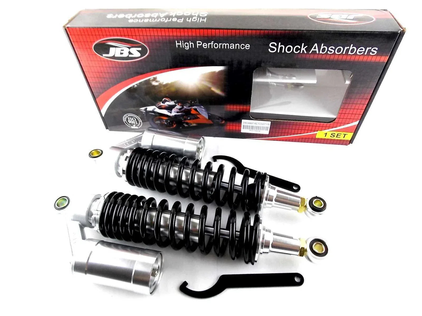 347mm Rear Air Nitrogen Cell Shock Absorbers for Kawasaki Z1 KZ900 (1973-1975)
