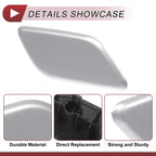 Front Right Washer Nozzle Cover Cap for Subaru Outback (2010–2018) Silver Tone