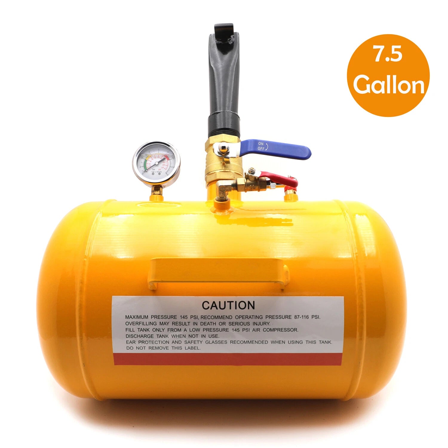 7.5 Gallon Air Tire Bead Seater Blaster Tool for Truck ATV (145PSI)