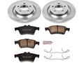 Rear Brake Pad and Rotor Kit for Mazda 5 (2008–2015) YD684KR