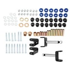Set of 4 Front & Rear End Repair Bushing Kits for Club Car DS (1992–Present)