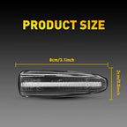 Front Amber LED Side Fender Light for Mitsubishi Outlander Lancer Mirage