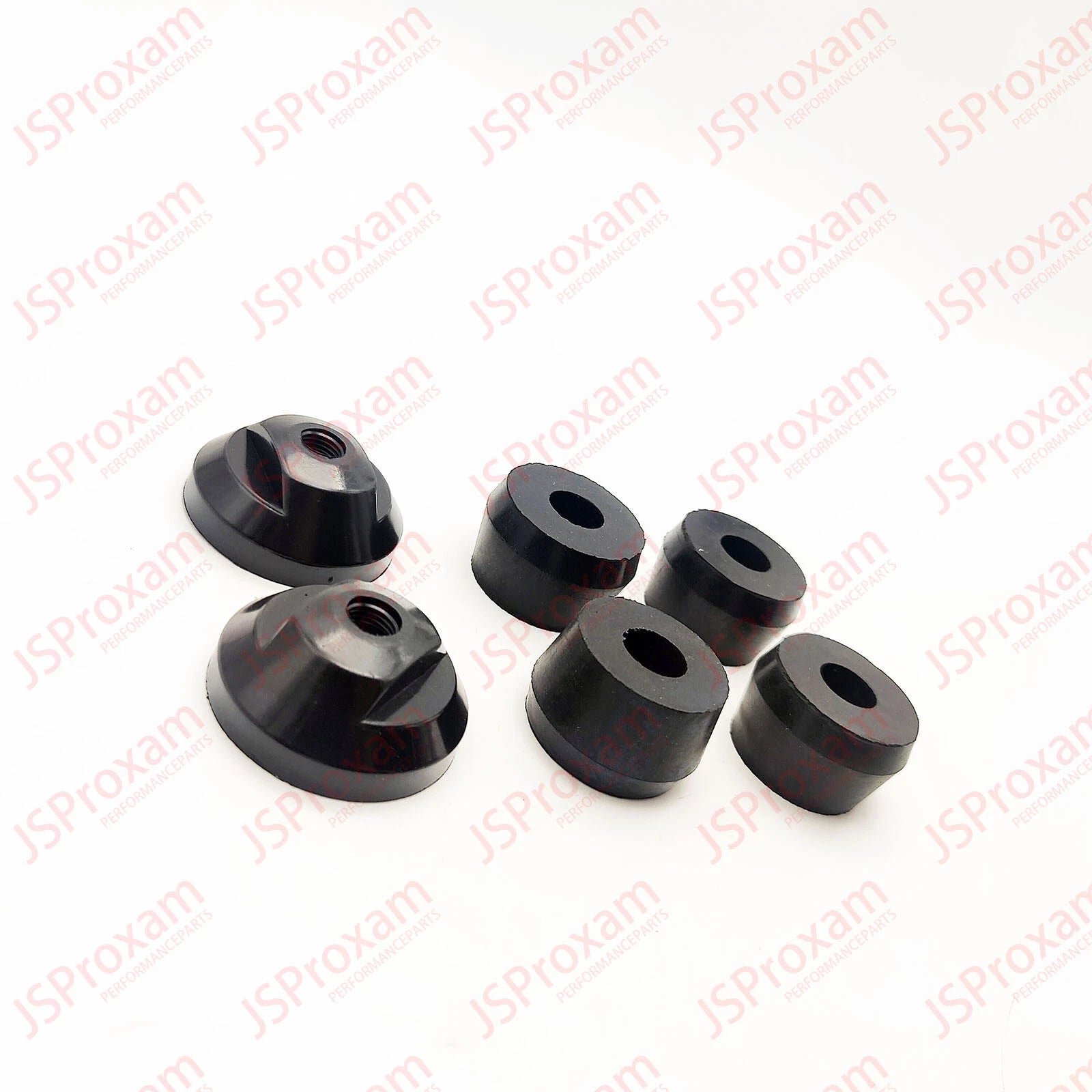 Set of 4 Bushings 23-99291T & 2 End Caps 19-14842 for Mercruiser R/MR/Alpha One
