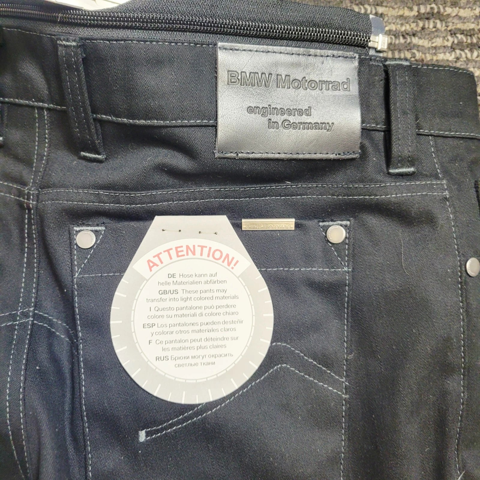 Five Pocket Motorcycle Jeans for BMW (Size 56, 38-40 Waist) 76128547966