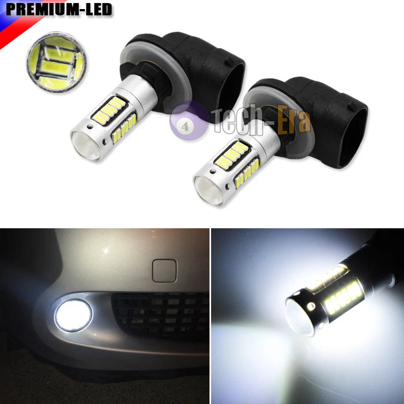 2X Super Bright 30-SMD LED Bulbs for Fog Driving Lights