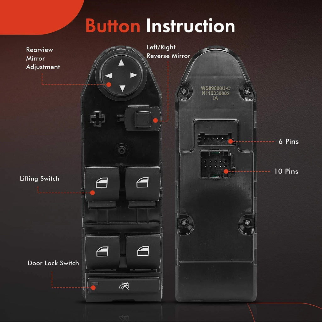 Power Window Switch for BMW X3 (2004-2010)