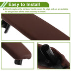 Door Panel Handle Trim Cover for BMW X5 (2008-2013) Reddish Brown