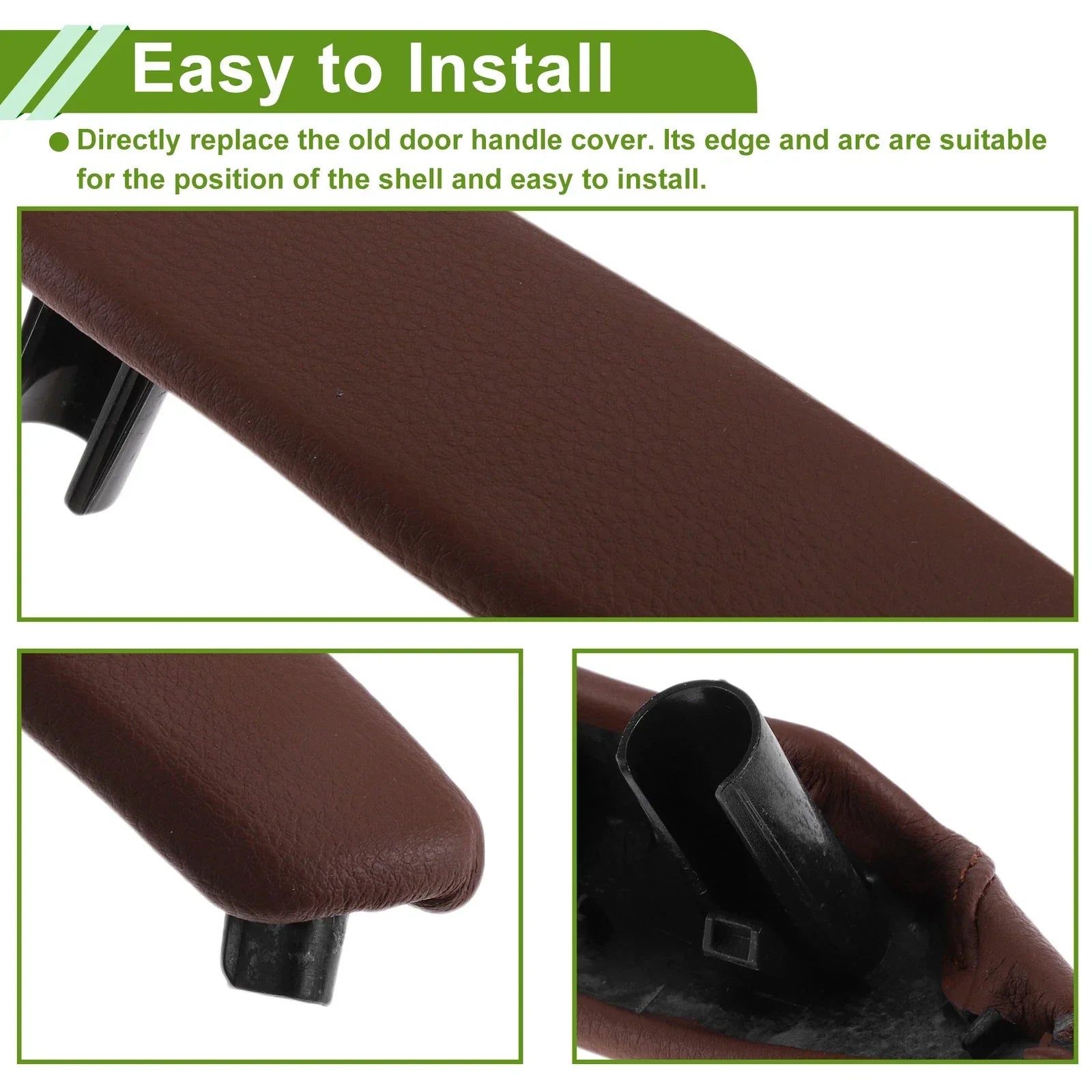Door Panel Handle Trim Cover for BMW X5 (2008-2013) Reddish Brown