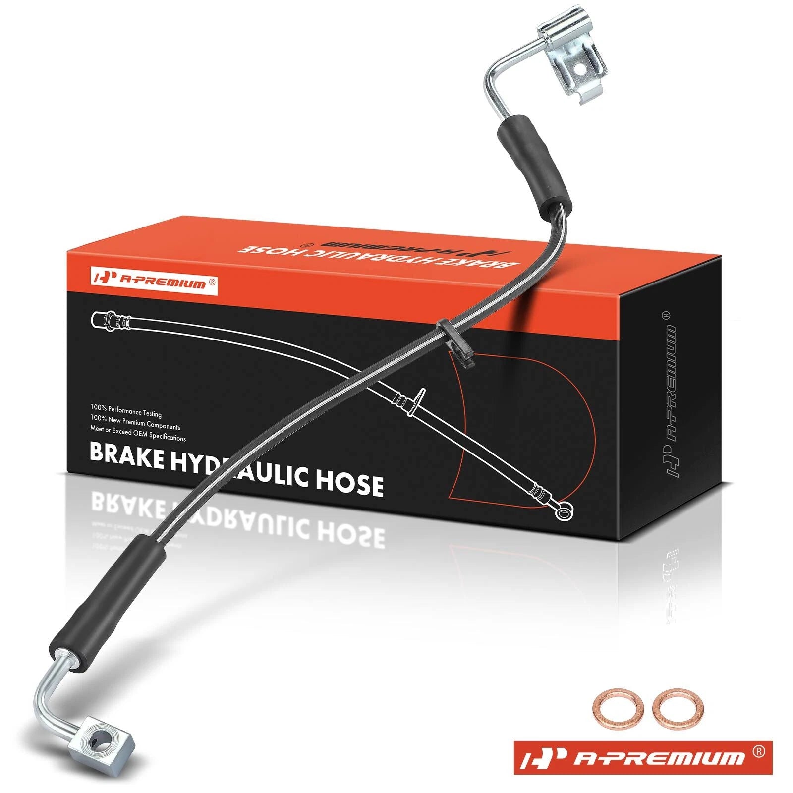 Front Right Brake Hydraulic Hose for Jeep Wrangler JK (2008–2010)