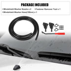 9pcs Front Windshield Washer Nozzle Kit 5160308AA for Dodge Caliber (2007–2012)