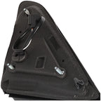 Right Manual Folding Mirror for Ram 1500 2500 3500 (2013–2022) Textured Black