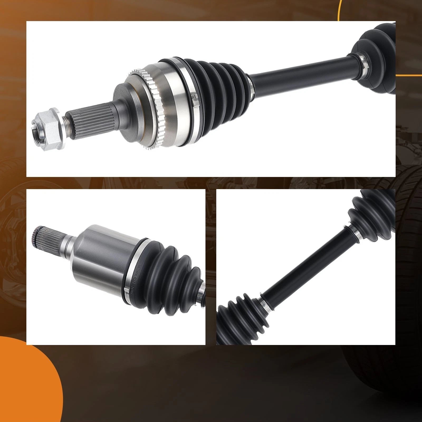 CV Axle Shaft Set for Mazda CX-7, CX-9 (2007–2011)