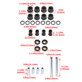 Front Upper & Lower A Arm Bushing Kit for Honda Foreman 500 TRX500 (2005–2017)