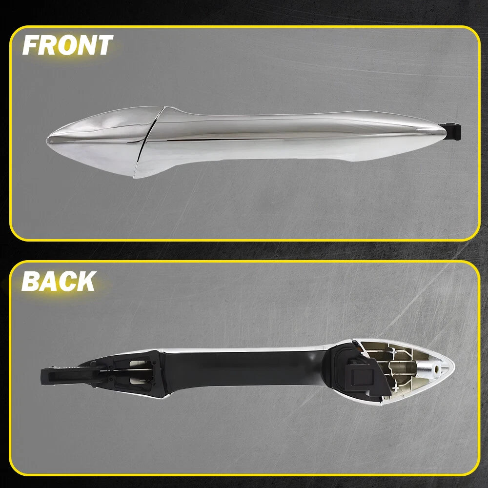 Exterior Door Handle for Hyundai Elantra (2011–2014) Rear Left Chrome