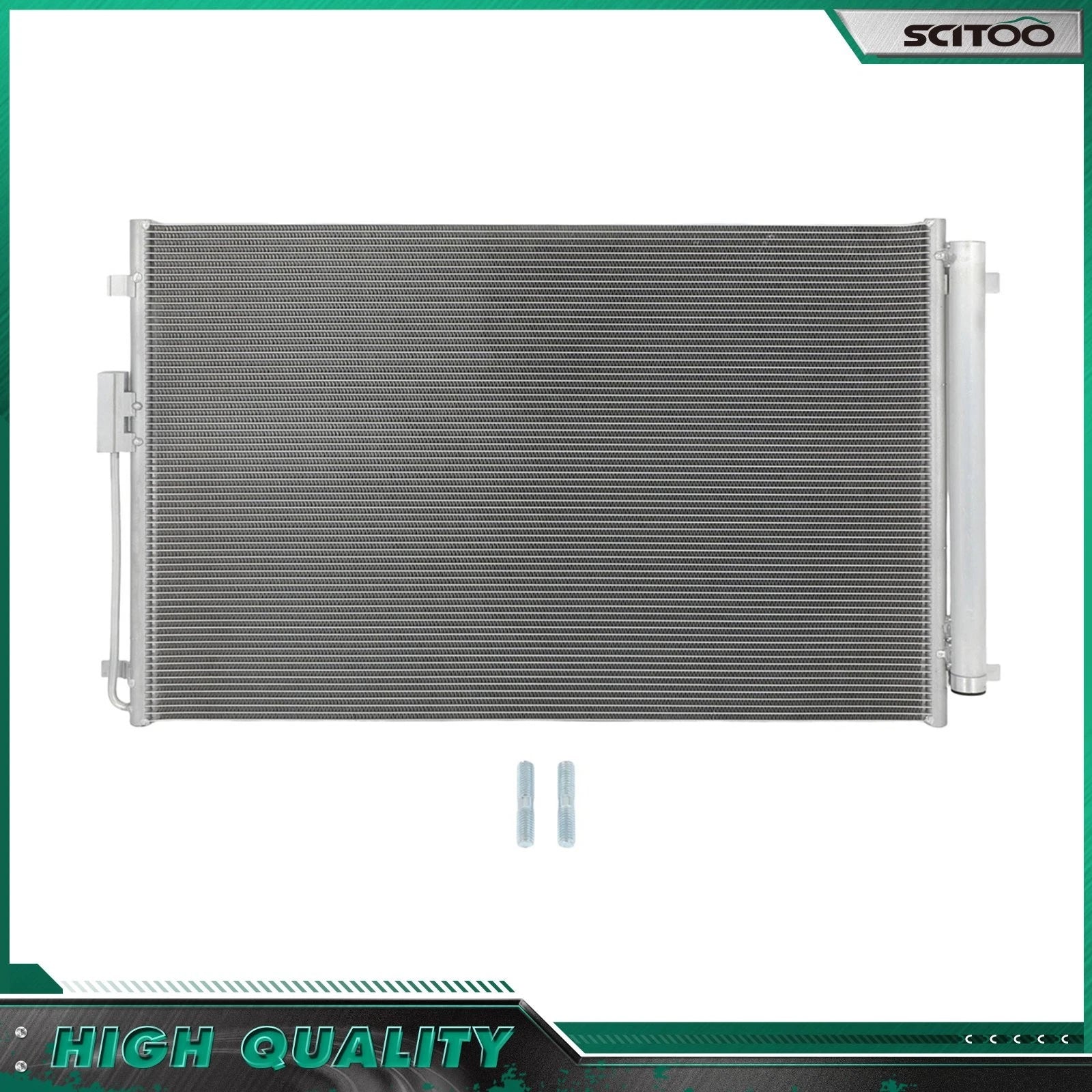Aluminum Condenser for Kia Telluride (2020–2021) 30171 w/ Receiver Drier