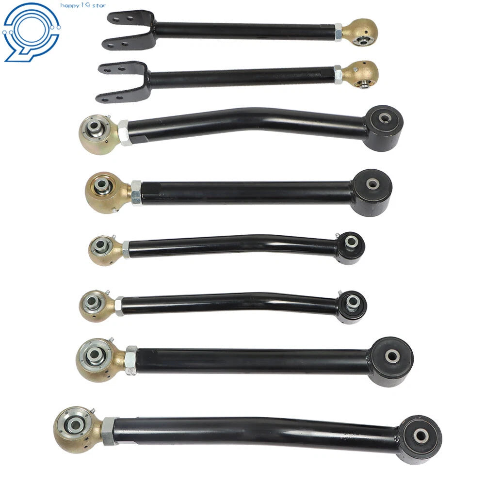 8X Adjustable Lift Control Arms for Jeep Wrangler JK (2007–2018)