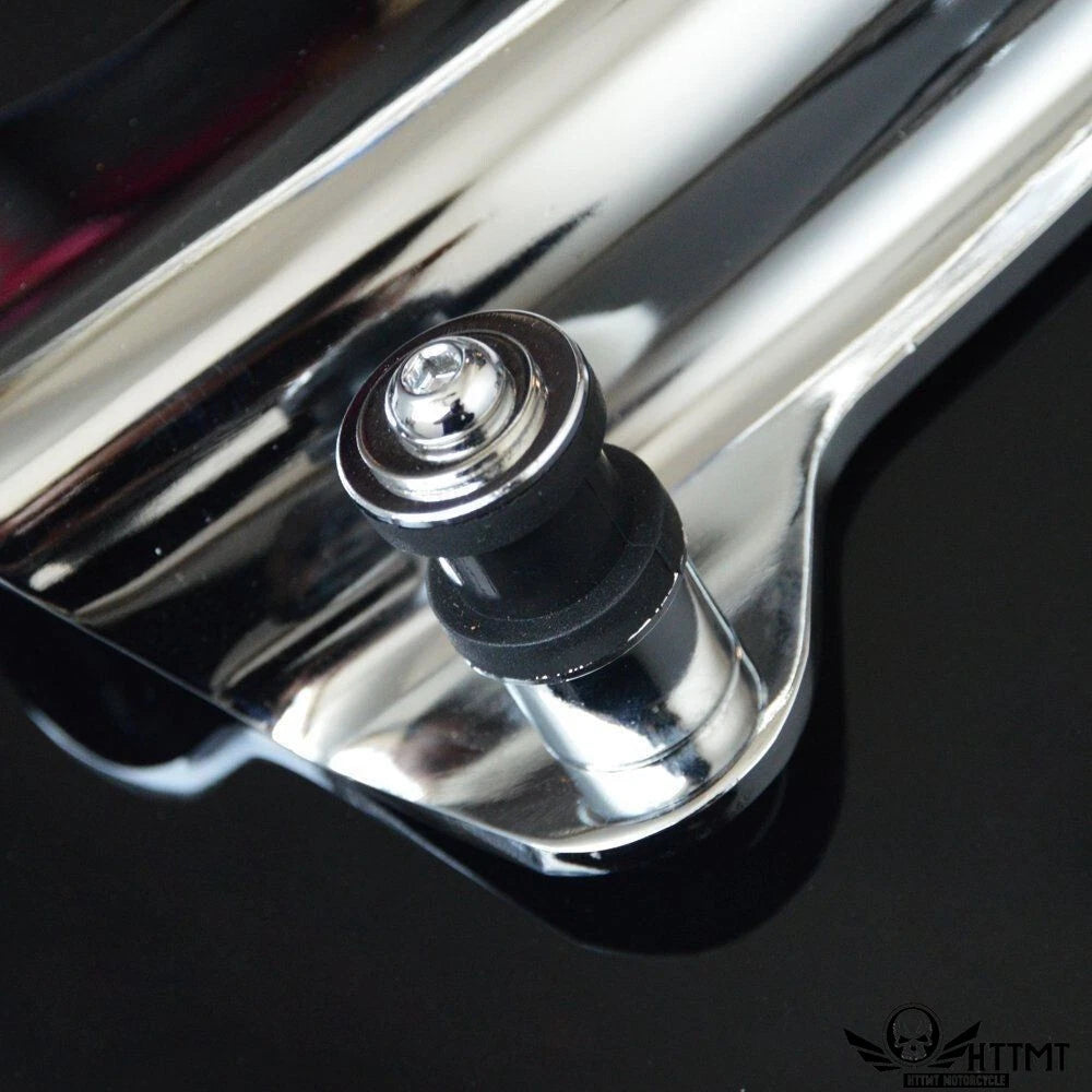 Chrome Detachable Luggage Rack Docking for Harley Touring FLHR (2009–2013)