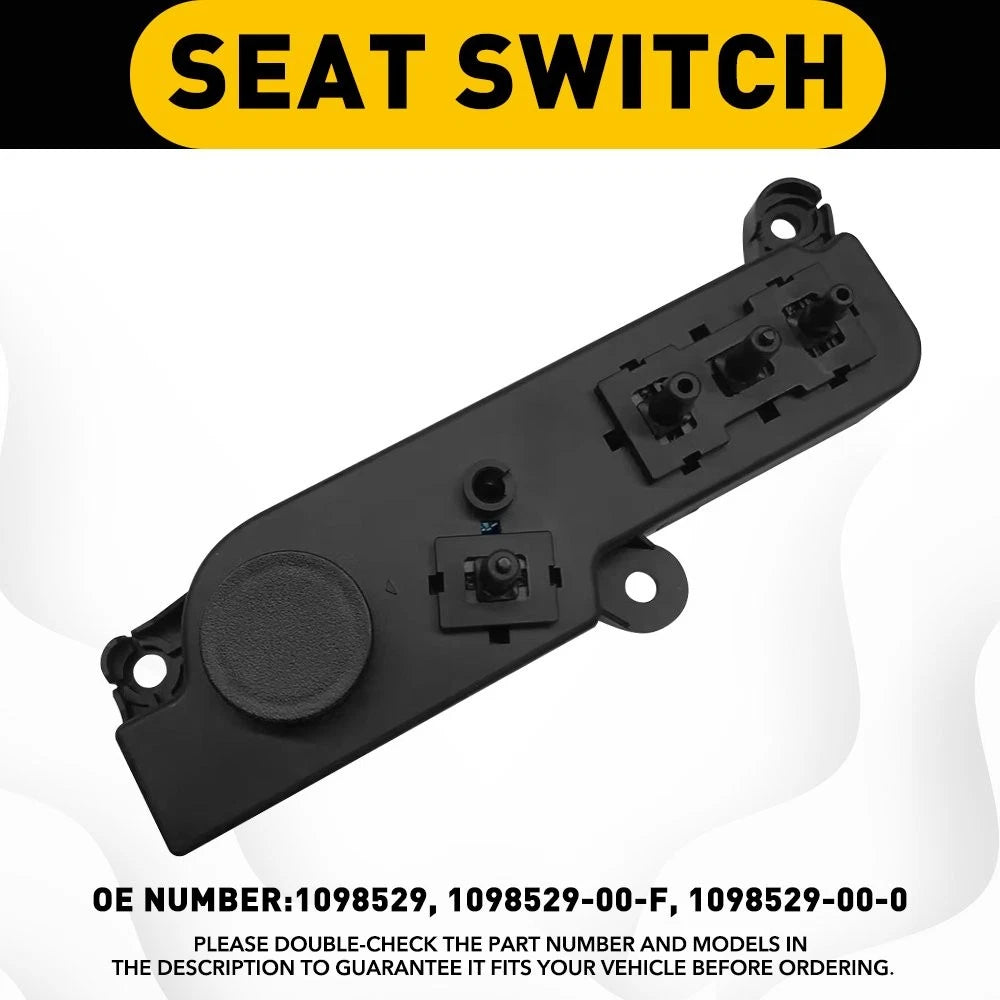 Power Seat Control Switch for Tesla Model 3/Y (2017–2022) 1098529 H