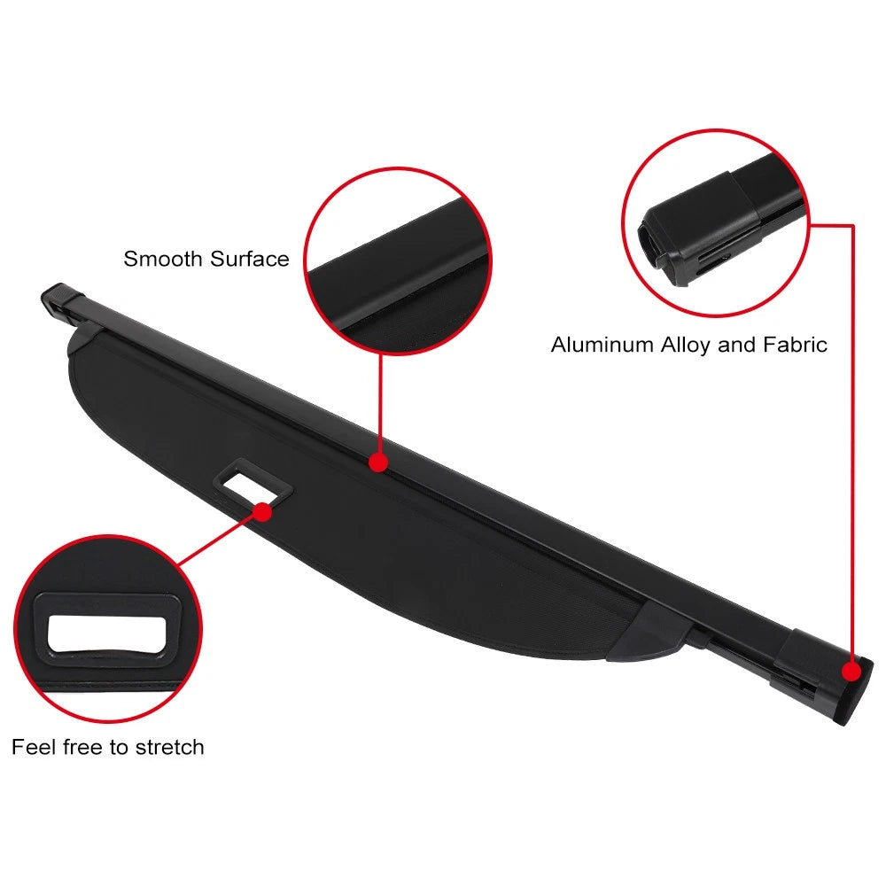 Retractable Cargo Cover for Kia Telluride (2020–2024)