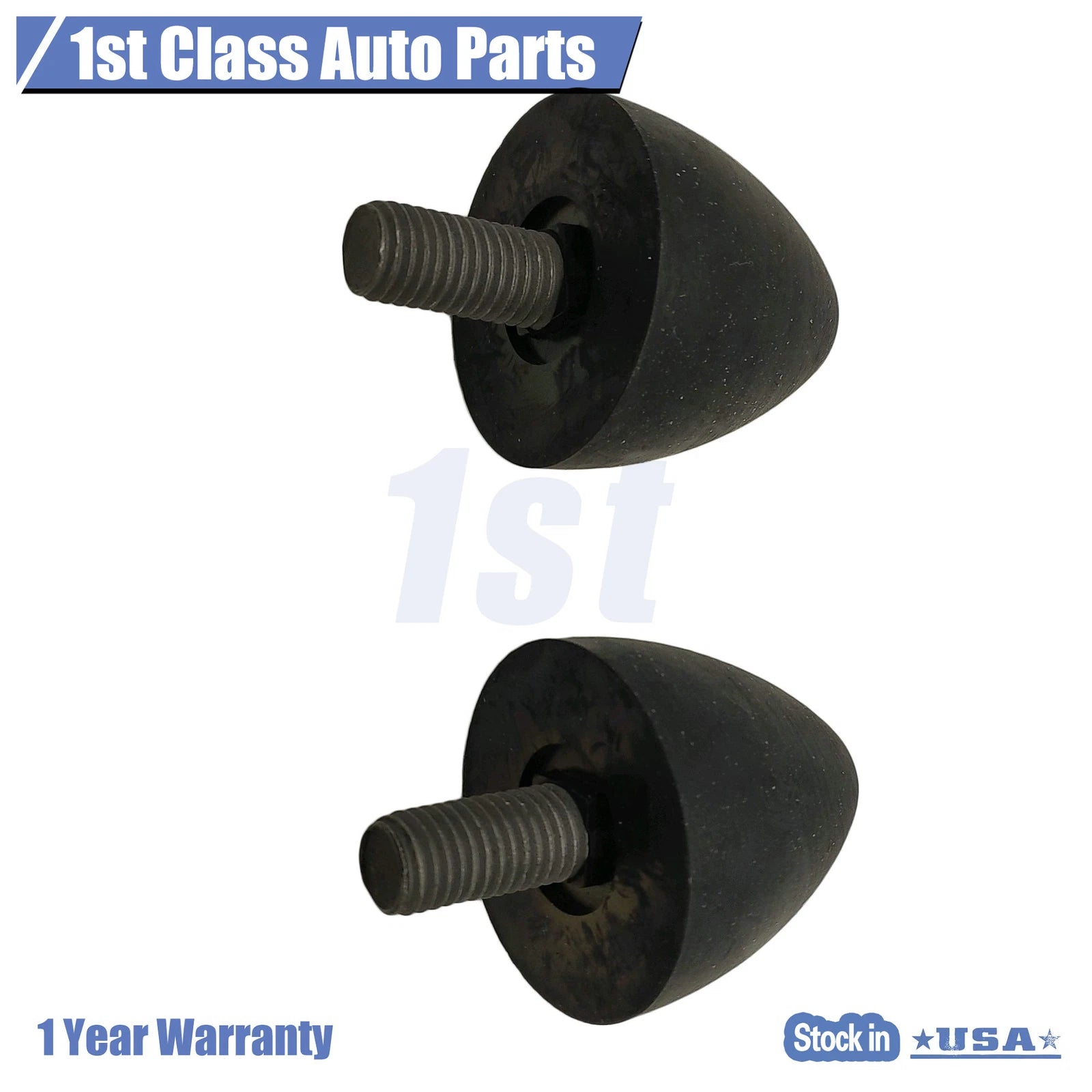 Set of 2 Front Upper Control Arm Bumpers for Chrysler Dodge Dakota (1966–1998)