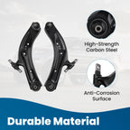 6PCS Front Lower Control Arm Set w/Tie Rod End for Nissan Rogue (2014–2021)