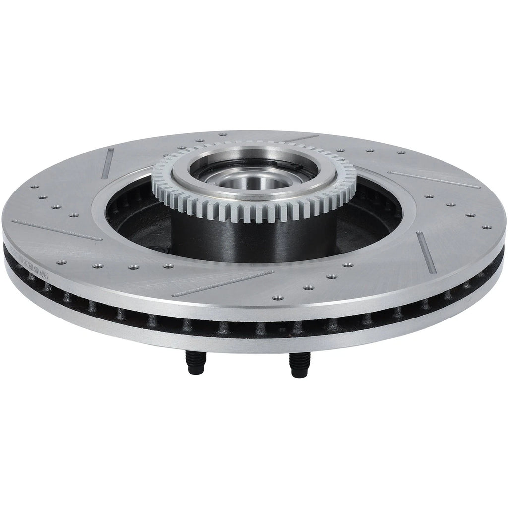 Front Drilled & Slotted Brake Rotors for Ford F-150 (2004–2008) RWD
