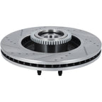 Front Drilled & Slotted Brake Rotors for Ford F-150 (2004–2008) RWD