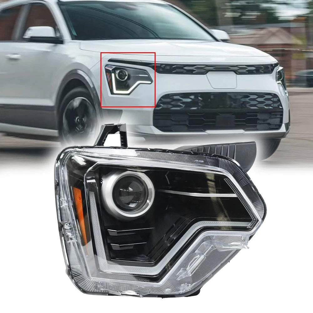 Projector Headlight for Kia Niro EV (2023–2025) Halogen & LED Right Side