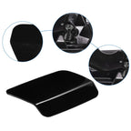 Front Right Headlight Washer Nozzle Cover Cap Black for BMW 328i (2011-2013)