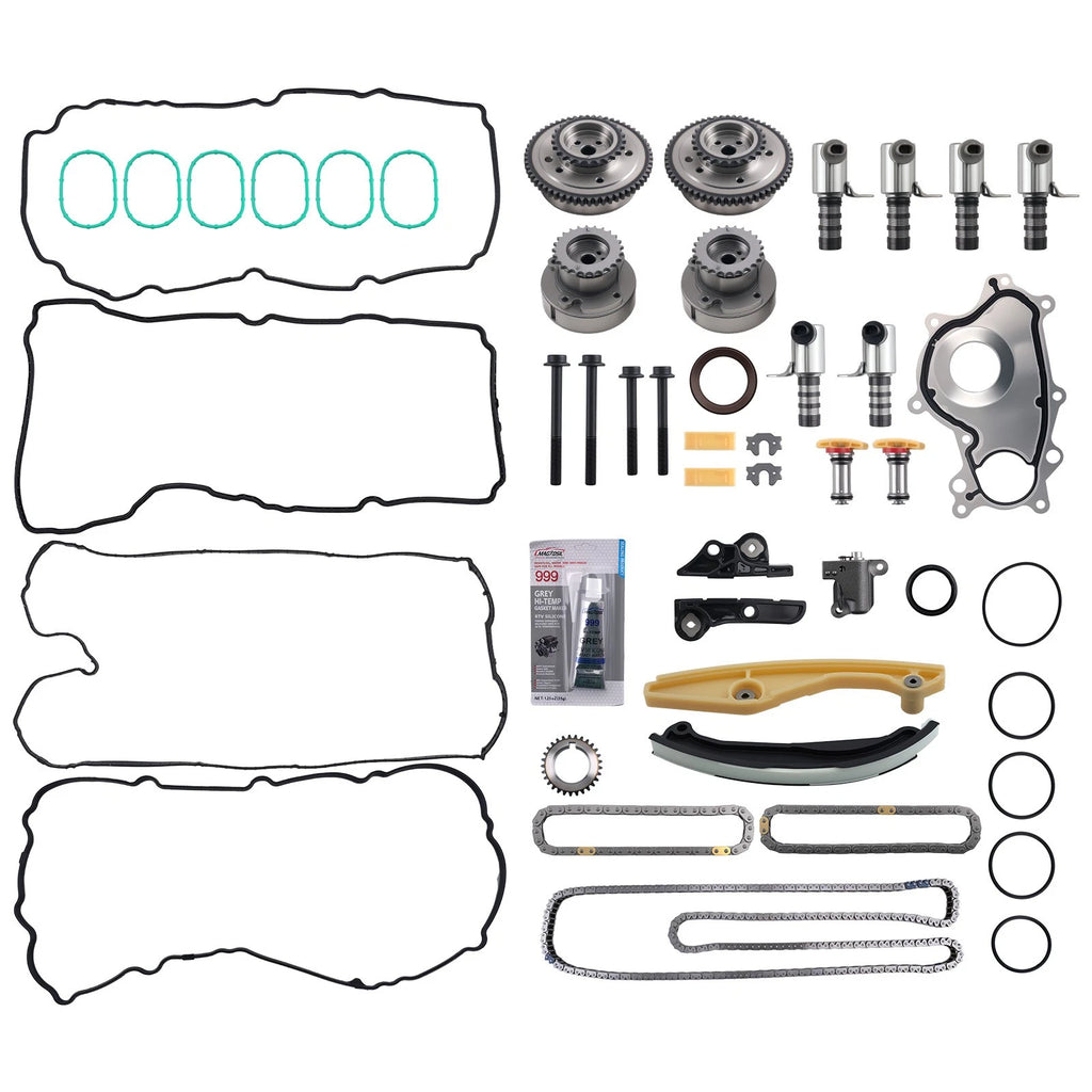 Complete Timing Chain Kit with Solenoids for Ford F-150 3.5L Ecoboost (2013–2016)