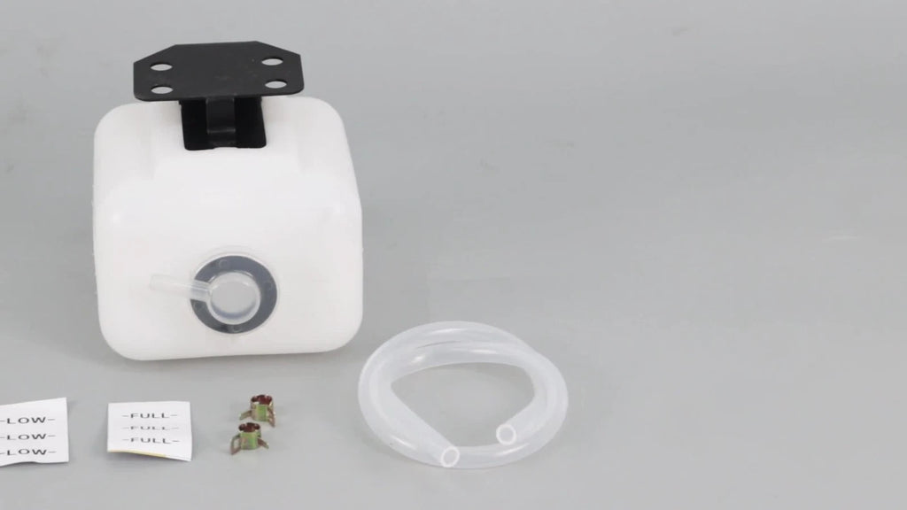 Coolant Overflow Bottle with Bracket for Kubota
