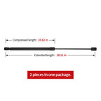 Rear Back Window Glass Lift Supports for Jeep Wrangler (2007–2018)