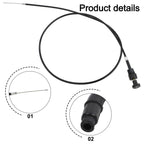 Complete Choke Cable and Starter Valve Kit for Honda TRX450 (2004–2009)