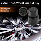 E Wheel Lock Lug Nut Key Socket Removal Tool for Toyota Lexus 