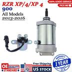 Starter Motor with Relay for Polaris RZR XP/4 900 (2013–2016)
