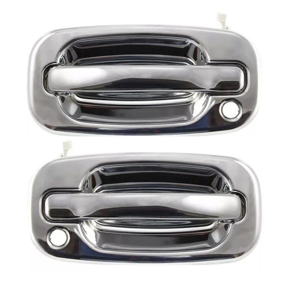 Chrome Exterior Door Handle for Cadillac Chevrolet Silverado GMC Sierra Yukon XL