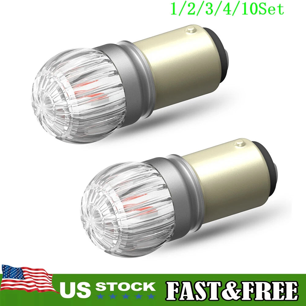2X LED Brake Tail Stop Light Bulbs for