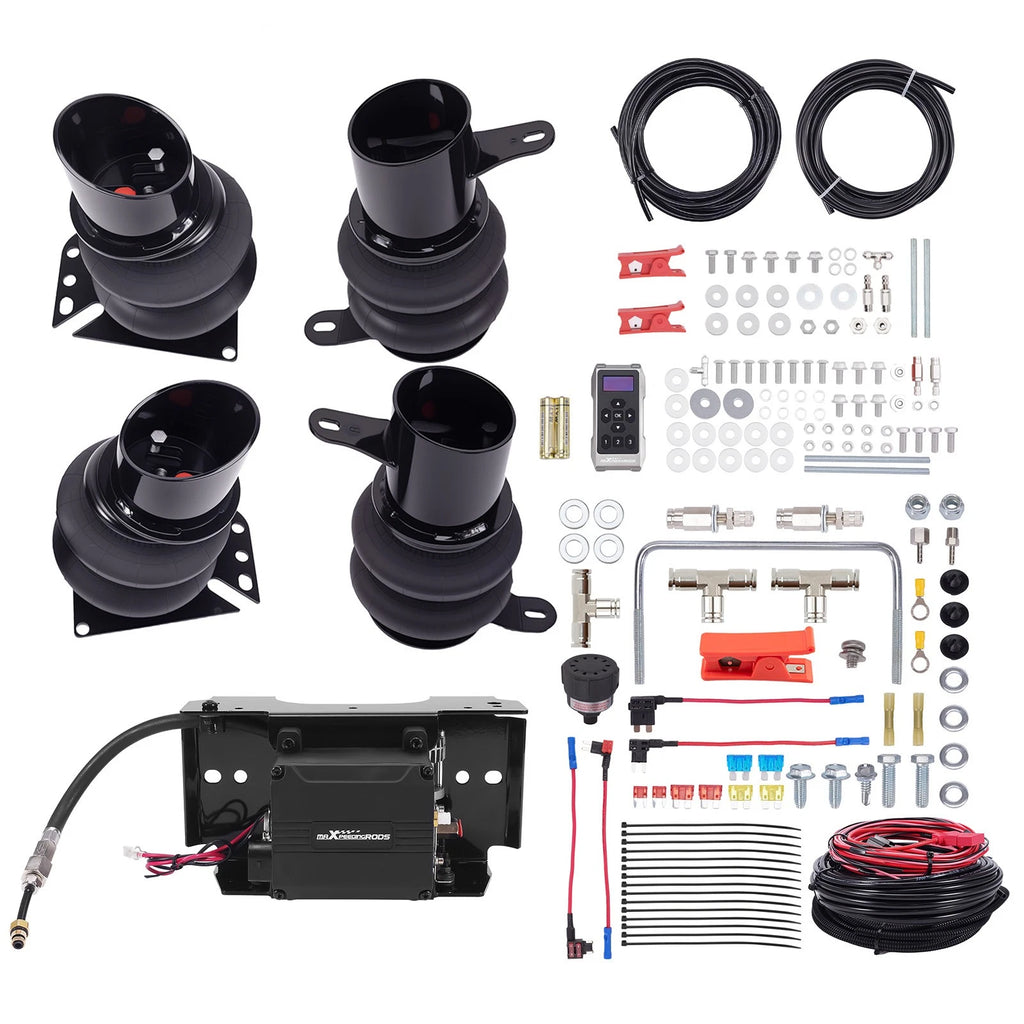 Set of 2 Air Spring Bags + Wireless Controller for Chevy Nomad (1958–1961)
