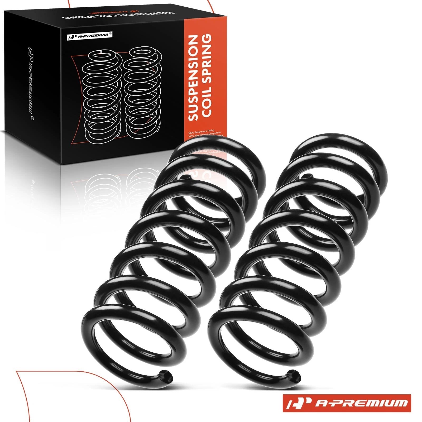 2X Rear Coil Springs for Mercedes-Benz C250 C300 C350 (2012–2015)