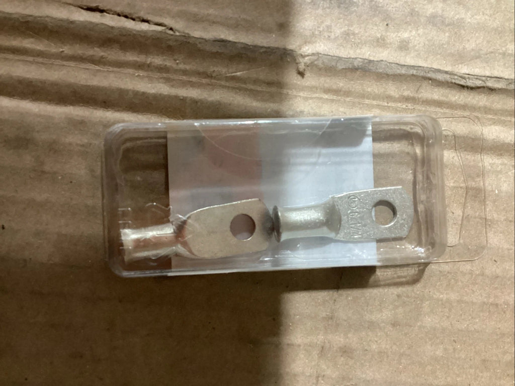 Set of 2 Heavy Duty Tinned Copper Lugs 6 AWG for Ancor 252244