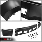 Front Bumper Face Bar for Chevy Silverado 1500 (2014–2015) w/o Fog Light Cutouts Black