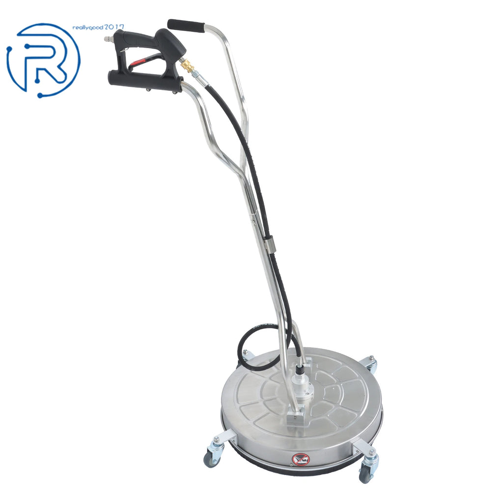 24" Pressure Washer Surface Cleaner for Quick Connect (6000 PSI)