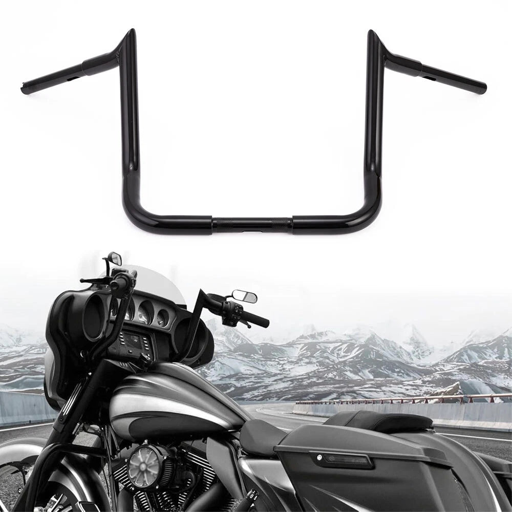 14" Meathook Ape Hanger Handlebar for Harley Electra Street Glide (1986–UP)