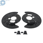 2X Rear Side Brake Dust Shield for Chevy Silverado 2500 HD GMC Sierra 3500 HD