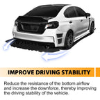 Rear Spat Bumper Valance Lip Spoiler for Subaru WRX STI (2015–2021)