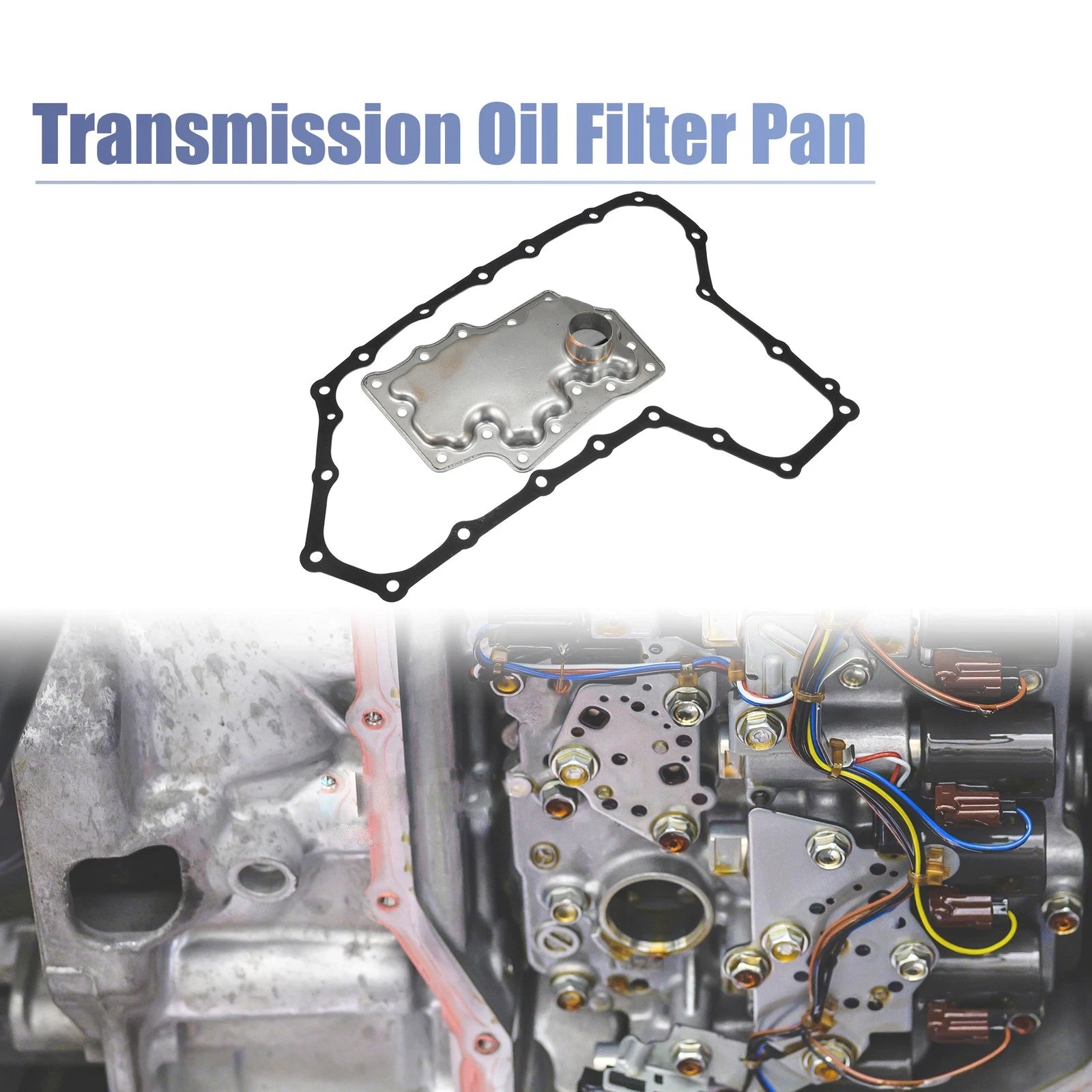 Set of 1 Transmission Filter Oil Pan Gasket F09-G28-403 TF633 for Nissan