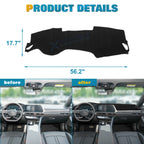 Dashboard Cover Pad Sun Protector for Hyundai Sonata (2020-2023)