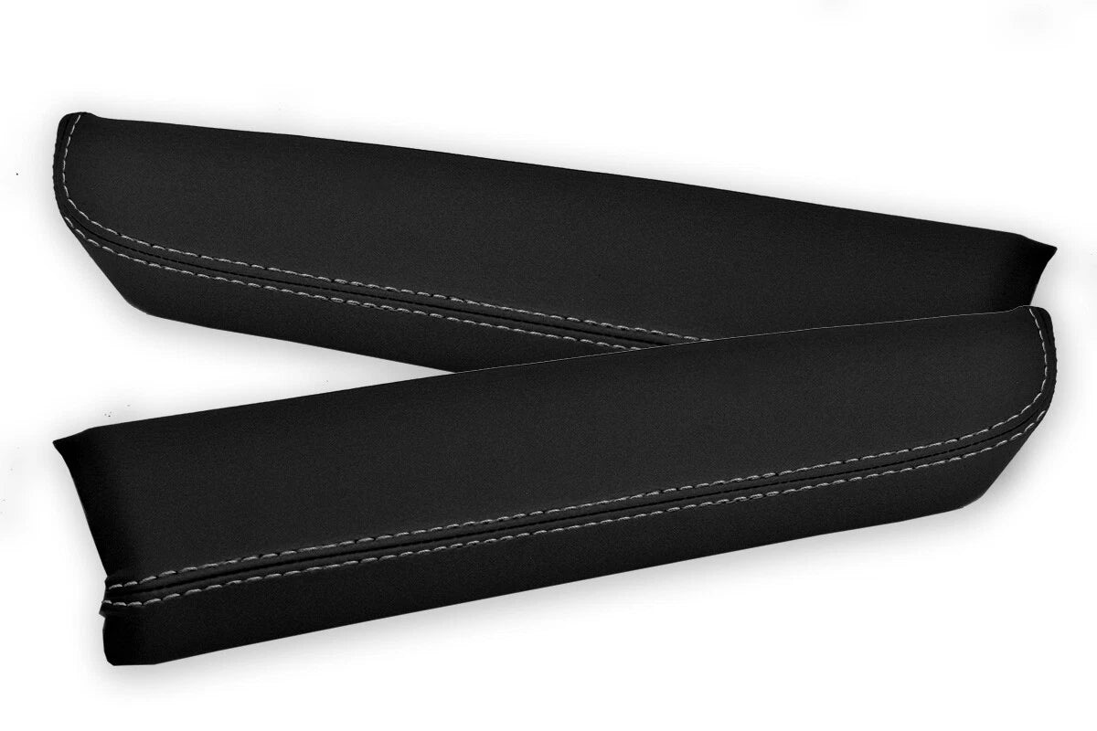 Set of 2 Front Door Armrest Panels for Nissan 350Z (2003–2005) Leather Gray